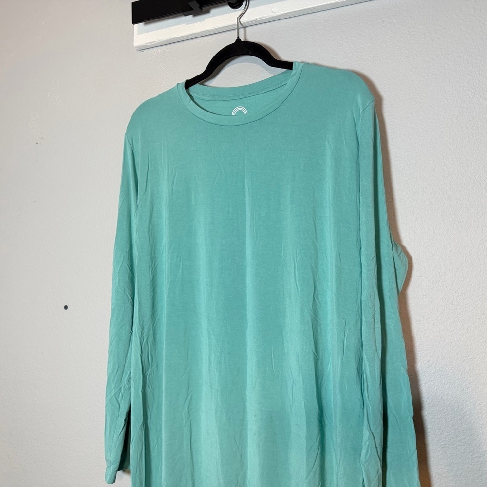 Emerson and Friends Bamboo Long Sleeve Shirt Mens Size XL Green
